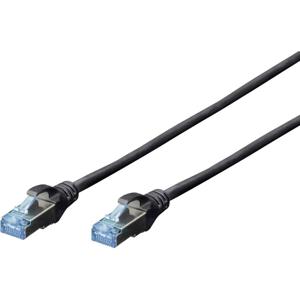 Digitus DK-1532-020/BL RJ45 Netwerkkabel, patchkabel CAT 5e SF/UTP 2.00 m Zwart Verdraaide paren 1 stuk(s)