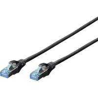 Digitus DK-1532-020/BL RJ45 Netwerkkabel, patchkabel CAT 5e SF/UTP 2.00 m Zwart Verdraaide paren 1 stuk(s) - thumbnail