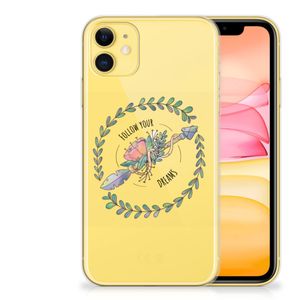 Apple iPhone 11 Telefoonhoesje met Naam Boho Dreams