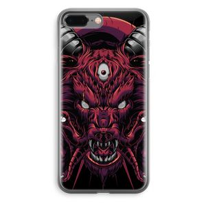 Hell Hound and Serpents: iPhone 8 Plus Transparant Hoesje