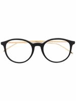 Boucheron Eyewear lunettes de vue à monture ronde - Noir