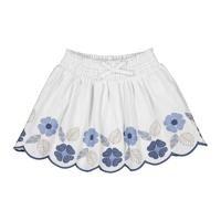 Mayoral wit rokje met blauwe bloemen