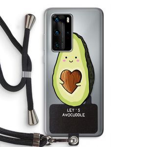 Avocuddle: Huawei P40 Pro Transparant Hoesje met koord