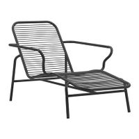 Normann Copenhagen Vig Chaise Longue Ligbed - Zwart