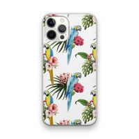 Kleurrijke papegaaien: iPhone 12 Pro Transparant Hoesje