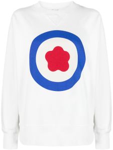 Kenzo sweat en coton à logo imprimé - Blanc