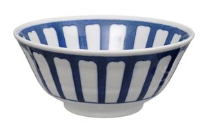 Blauw/Witte Kom - Mixed Bowls - 500ml - 15 x 7cm