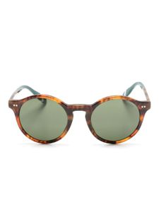 Polo Ralph Lauren lunettes de soleil rondes à effet écailles de tortue - Marron