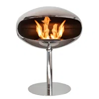 Cocoon Pedestal Gepolijst staal
- Cocoon Fires 
- Kleur: Gepolijst staal  
- Afmeting: 60 cm x 74 cm x 60 cm