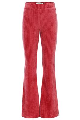LOOXS Little Zomer flair broek meisjes corduroy - Punch rood