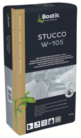 Bostik Stucco W-105 | Grijs | Papierzak 25 kg - 30605027