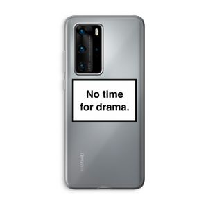 No drama: Huawei P40 Pro Transparant Hoesje