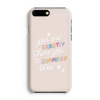 Right Place: iPhone 8 Plus Volledig Geprint Hoesje