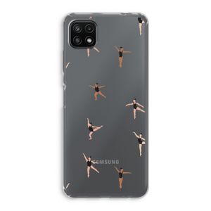Dancing #1: Samsung Galaxy A22 5G Transparant Hoesje