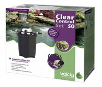 Velda Clear Control 50 Vijverfilter Set - Kristalhelder Water tot 20.000L, Inclusief UV-C & Energiezuinige Pomp