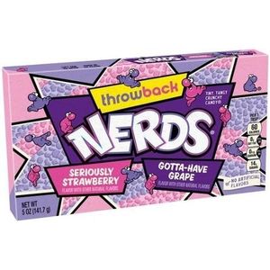 Nerds Throwback Grape & Strawberry Theatre Box 141 Gram