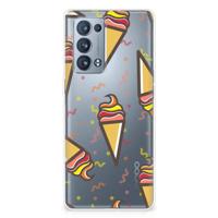 OPPO Reno 6 Pro Plus 5G | Siliconen Case | Icecream