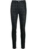 Karl Lagerfeld jean Aop à coupe skinny - Noir