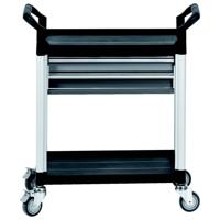 KS Tools 800.0030 Servicewagen Kunststof Kleur (specifiek): Zwart-zilver