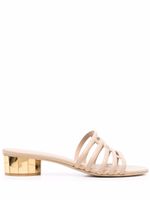 Ferragamo sandales Finn 30 mm - Tons neutres
