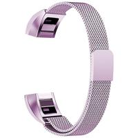 RVS magneet polsband voor FITBIT Alta grootte: klein 130-170mm (licht paars)