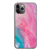 Roze explosie: iPhone 11 Pro Transparant Hoesje