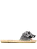 Manebi espadrilles Hamptons - Argent - thumbnail