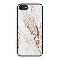 Goud marmer: iPhone SE 2020 Biologisch afbreekbaar hoesje