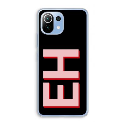 Monogram: Xiaomi Mi 11 Lite Transparant Hoesje