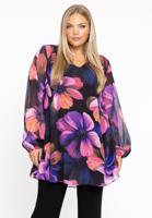 Yoek Tuniek wide bottom | Zwart | Maat 46/48