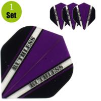 Ruthless Ruthless V100 Dart Flights - Paars