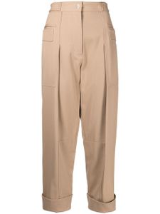 3.1 Phillip Lim pantalon court à coupe droite - Tons neutres