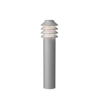 Louis Poulsen Bysted Garden Long Vloerlamp - 3000K Voetplaat met adapter - Aluminium