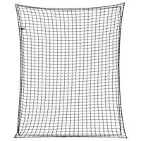VidaXL Aanhangwagennet elastisch touw 3x2,5 m polypropeen zwart