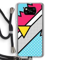 Pop Art #3: Xiaomi Poco X3 NFC Transparant Hoesje met koord