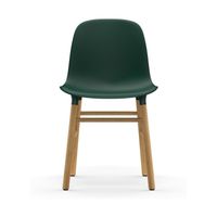 Normann Copenhagen Form Chair eetkamerstoel eiken Green
