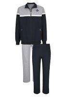 Joggingpak G Gregory marine/grijs gemêleerd - thumbnail