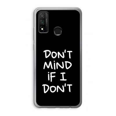 Don't Mind: Huawei P Smart (2020) Transparant Hoesje