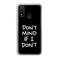 Don't Mind: Huawei P Smart (2020) Transparant Hoesje