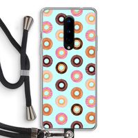 Donuts: OnePlus 8 Transparant Hoesje met koord
