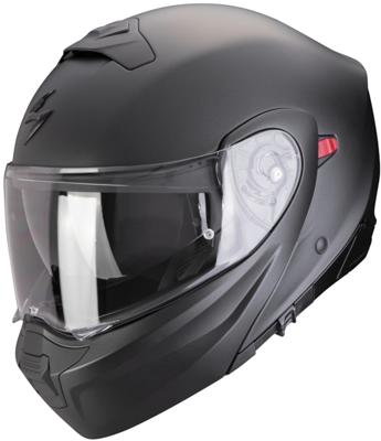 SCORPION EXO-930 Evo Solid Mat, Systeemhelm, Parel Zwart