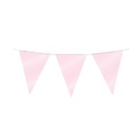 Party flag foil baby pink | 6 stuks