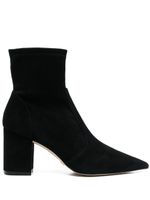 Stuart Weitzman bottines en daim - Noir