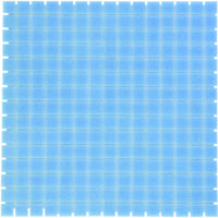 The Mosaic Factory Amsterdam Mozaiek Tegel Vierkant - Blauw Glas Basic 322x322 mm