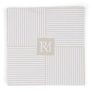 Riviera Maison - Stripe Avenue Paper Napkin - Flax