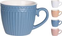 Overige Merken Mokje aardwerk 250 ml verschillende kleuren Overige Merken Mokje aardwerk 250 ml verschillende kleuren