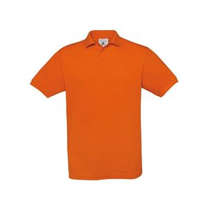 Oranje polo shirt korte mouwen 2XL  -