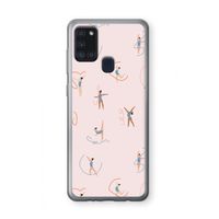 Dancing #3: Samsung Galaxy A21s Transparant Hoesje
