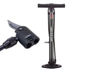 Dunlop Fietspomp staand - met extra ventielen
