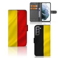 Samsung Galaxy S21 FE | Bookstyle Case | Belgische Vlag